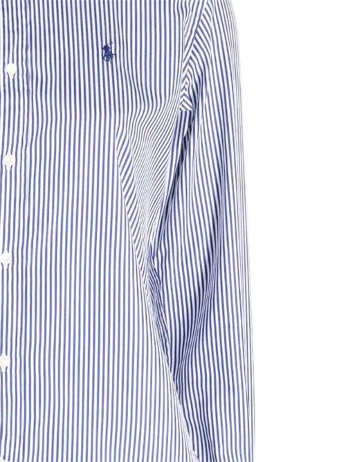 camicia con bottoni e logo ricamato Polo Ralph Lauren | 211891379001